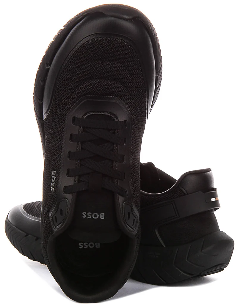 Boss Motion Knit In Black For Men