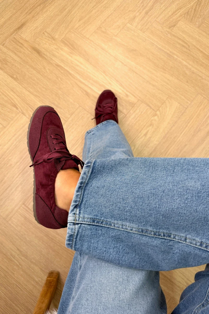 Bloom - Bellis Sneakers - Burgundy