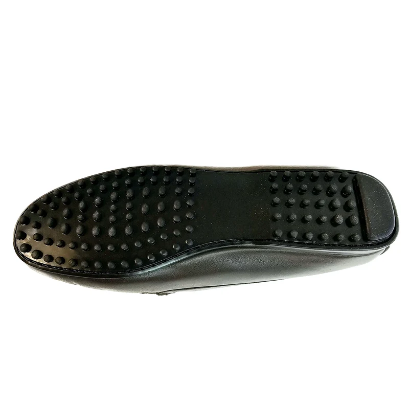 Milliways, Loafer in Dunkelbraun mit Noppensohle