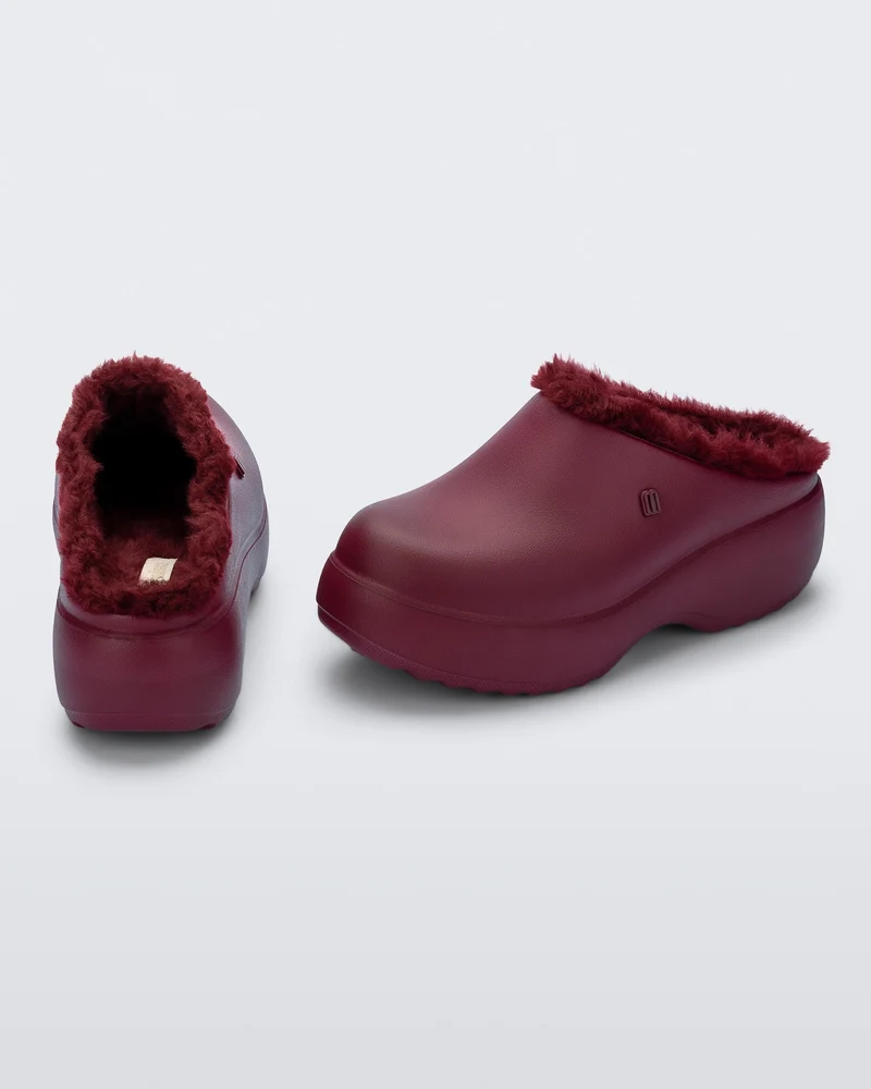 Free Clog Fluffy Platform