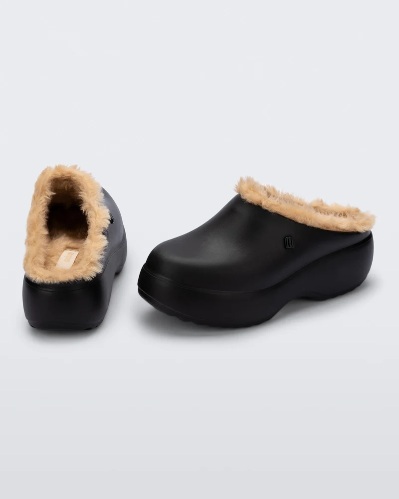 Free Clog Fluffy Platform