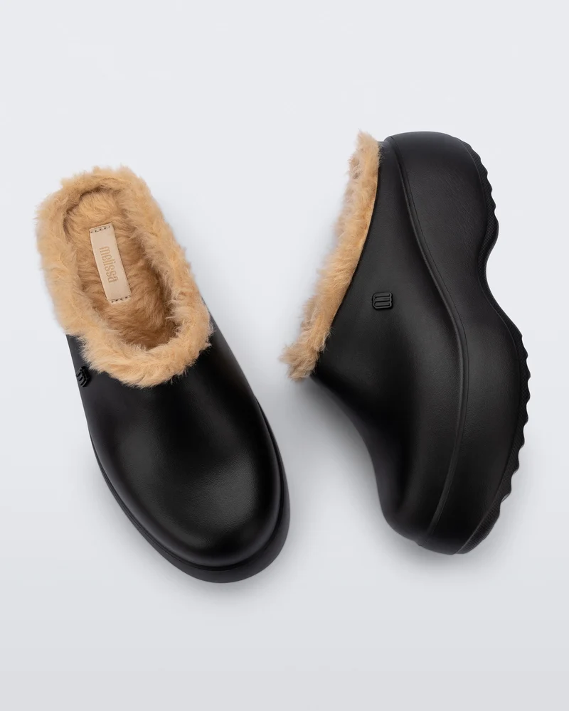 Free Clog Fluffy Platform