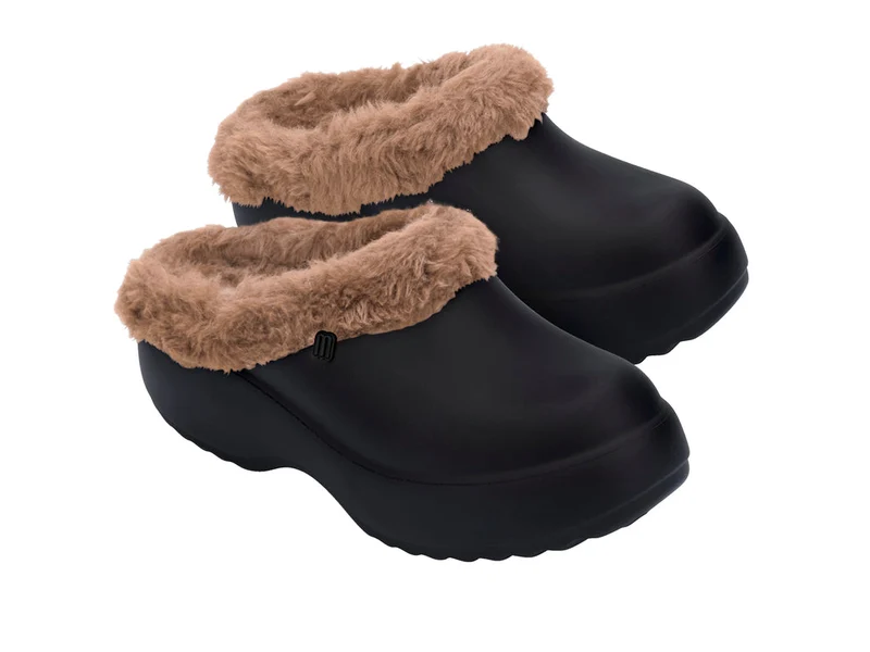 Free Clog Fluffy Platform