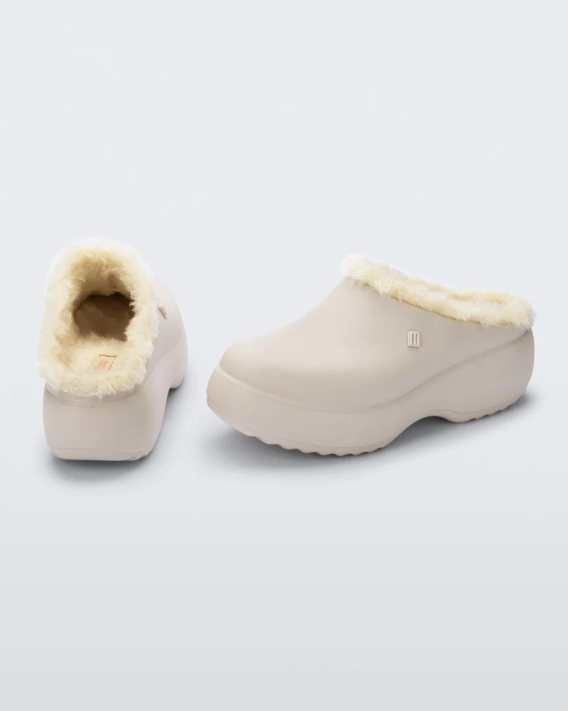 Free Clog Fluffy Platform