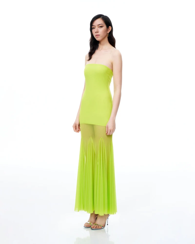 Thalassa Meshkleid – Limettengrün