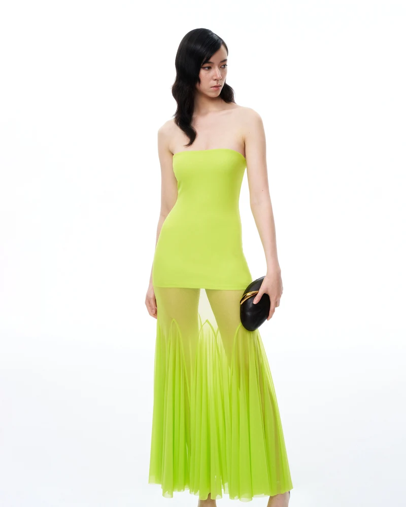 Thalassa Meshkleid – Limettengrün