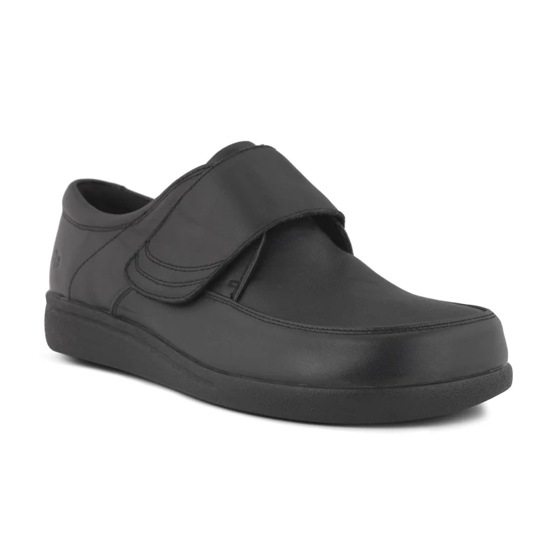 Green Comfort herresko i skind - Sort