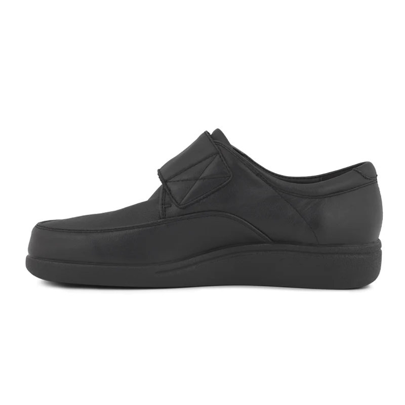 Green Comfort herresko i skind - Sort