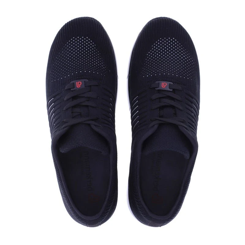 Berkemann herresneaker i strik - Sort