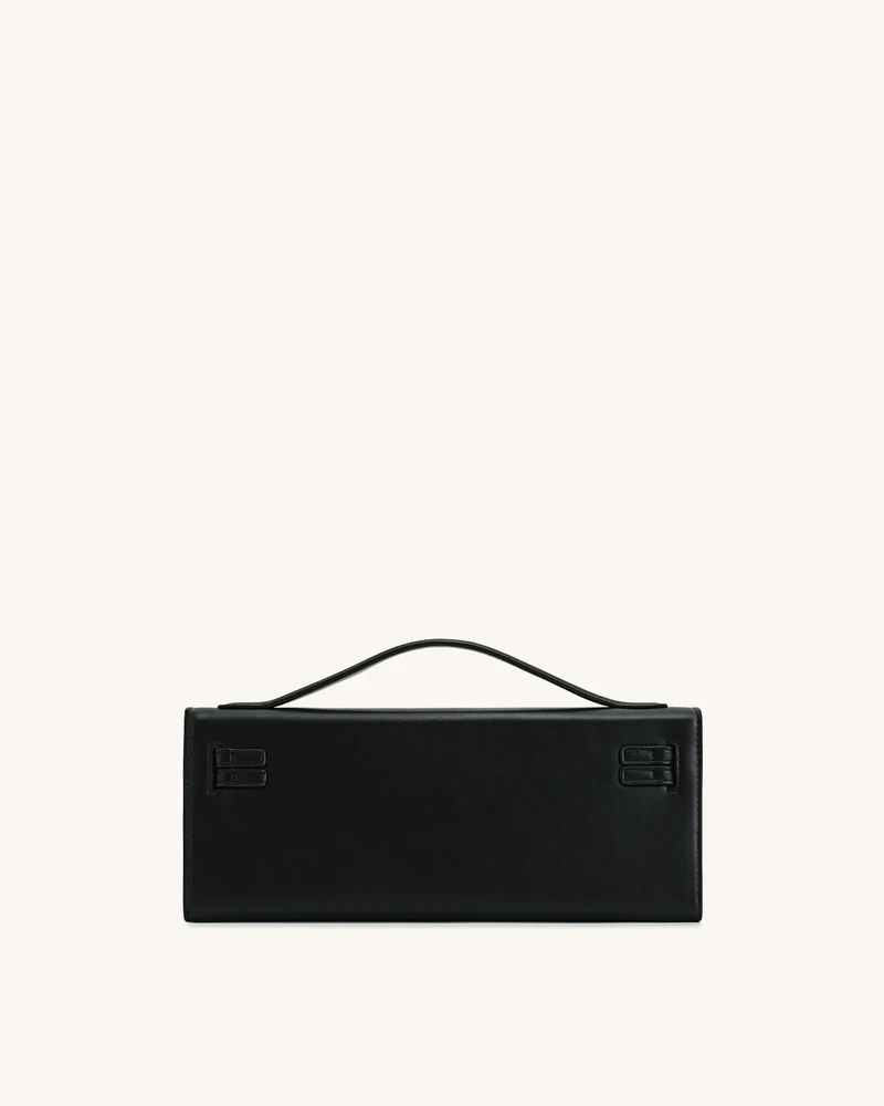 Bria Strukturierte Tasche mit oberem Griff – Schwarz