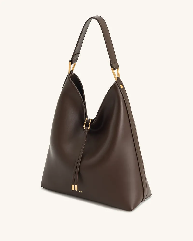 Aria Schultertasche - Dunkelbraun