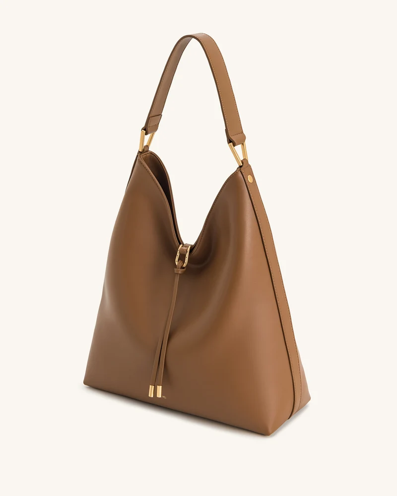 Aria Schultertasche – Braun