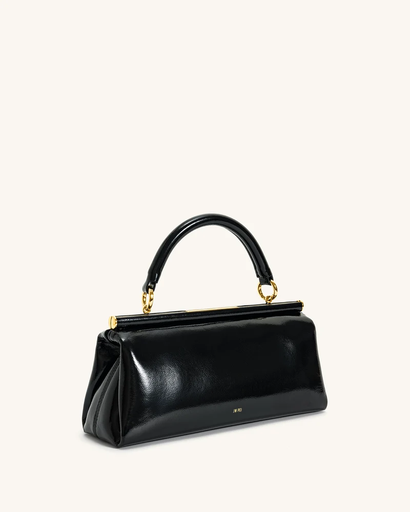 Danna Top-Griff-Tasche - Schwarz