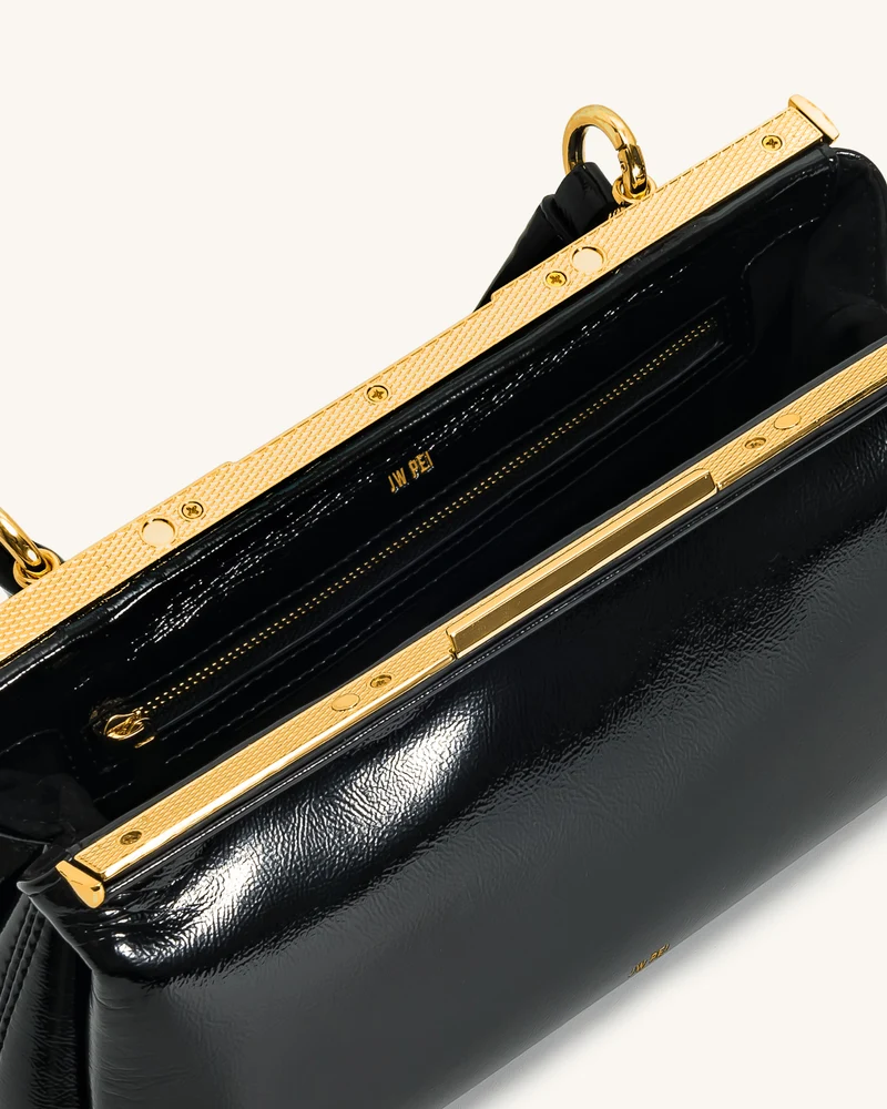 Danna Top-Griff-Tasche - Schwarz