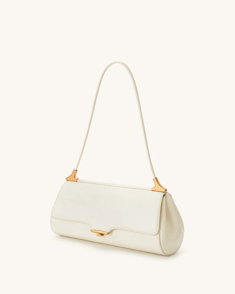 Eloise Schultertasche - Weiß