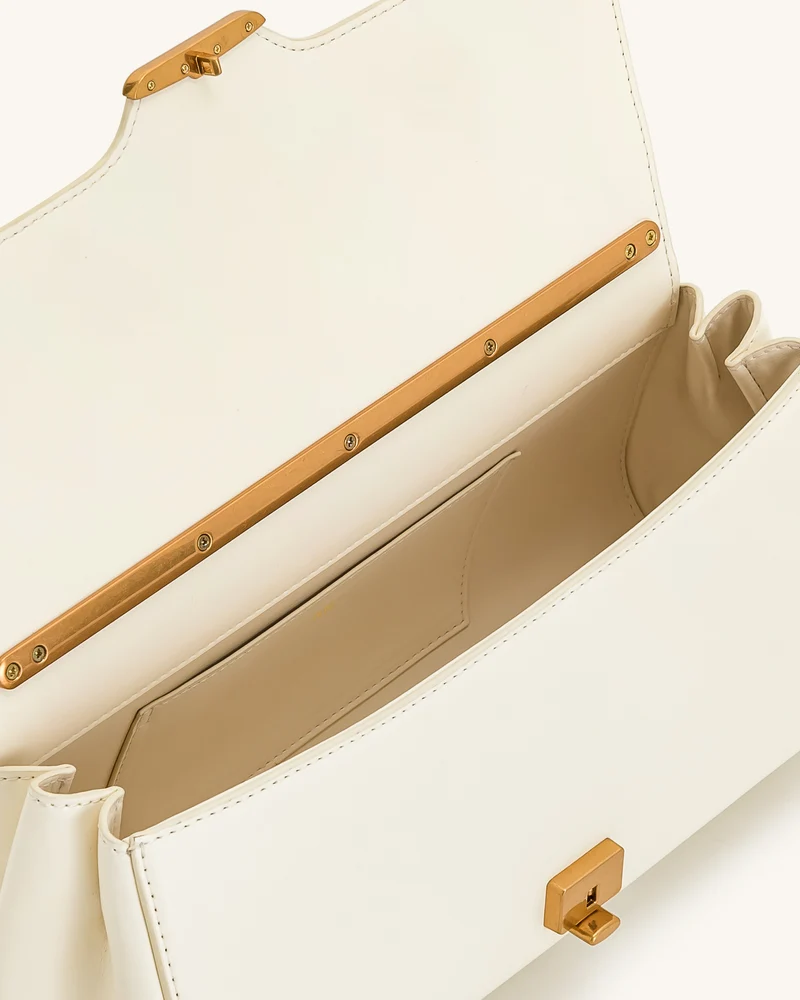 Eloise Schultertasche - Weiß