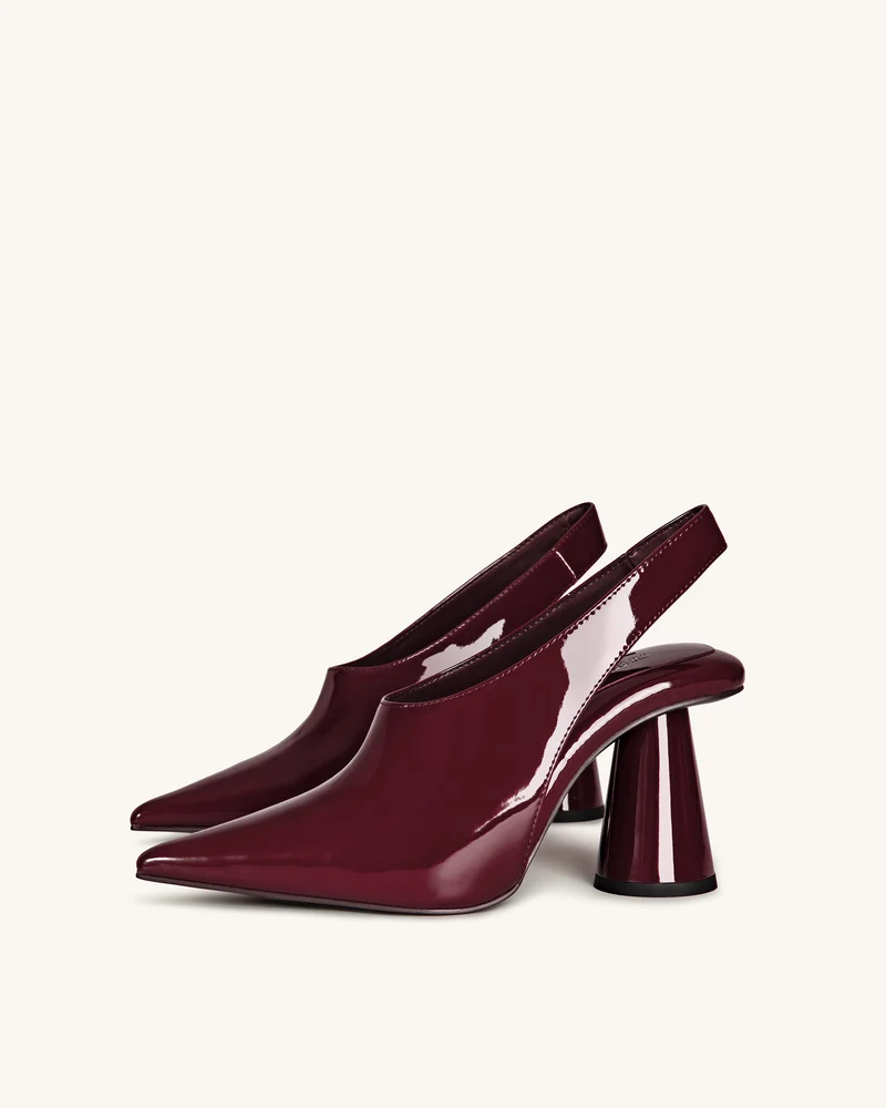 Vivovr High Heel Pumps - Burgunderrot
