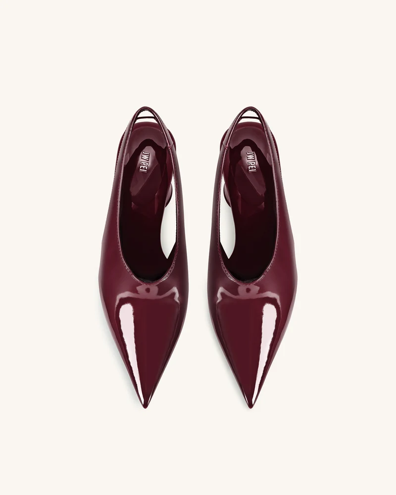 Vivovr High Heel Pumps - Burgunderrot