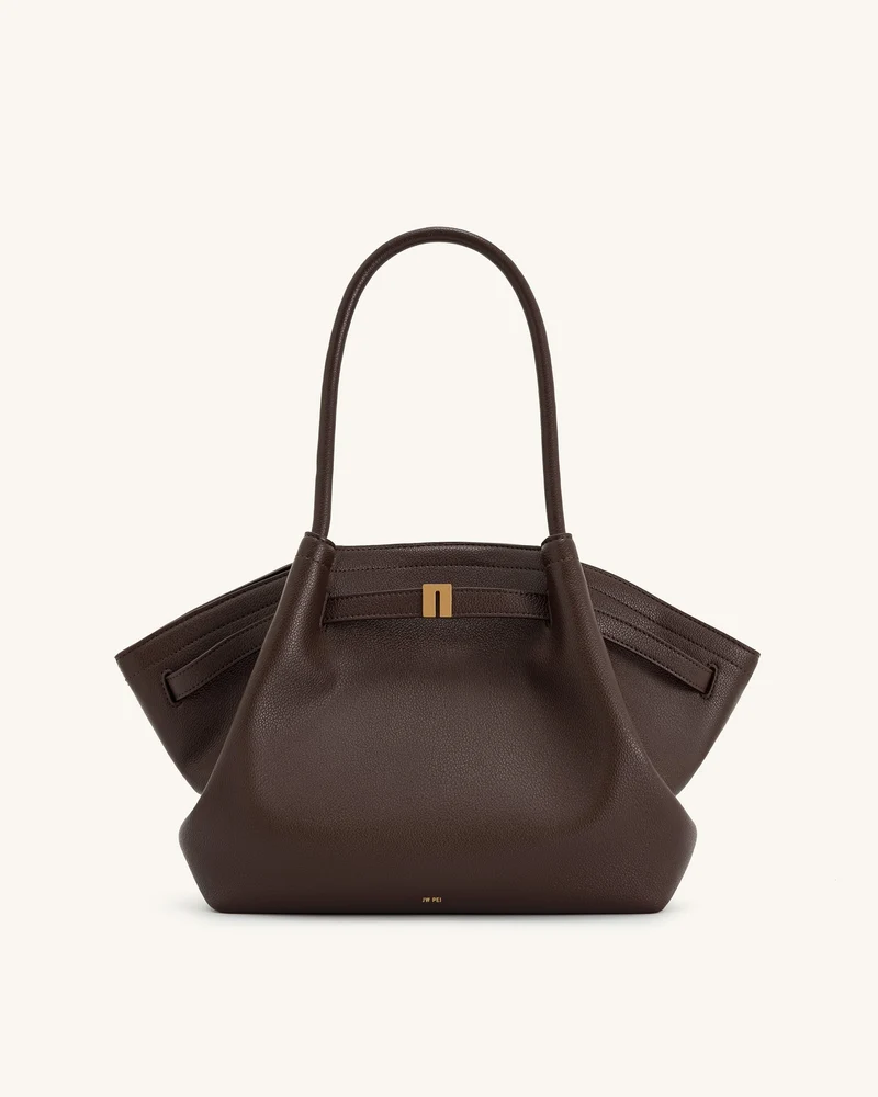 Hana Medium Tote Bag – Dunkelbraun