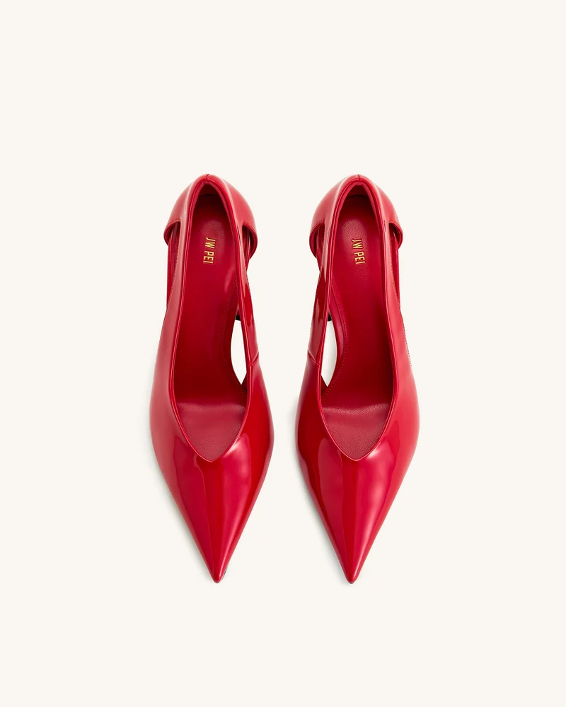 Alessia High Heel Pumps - Rot