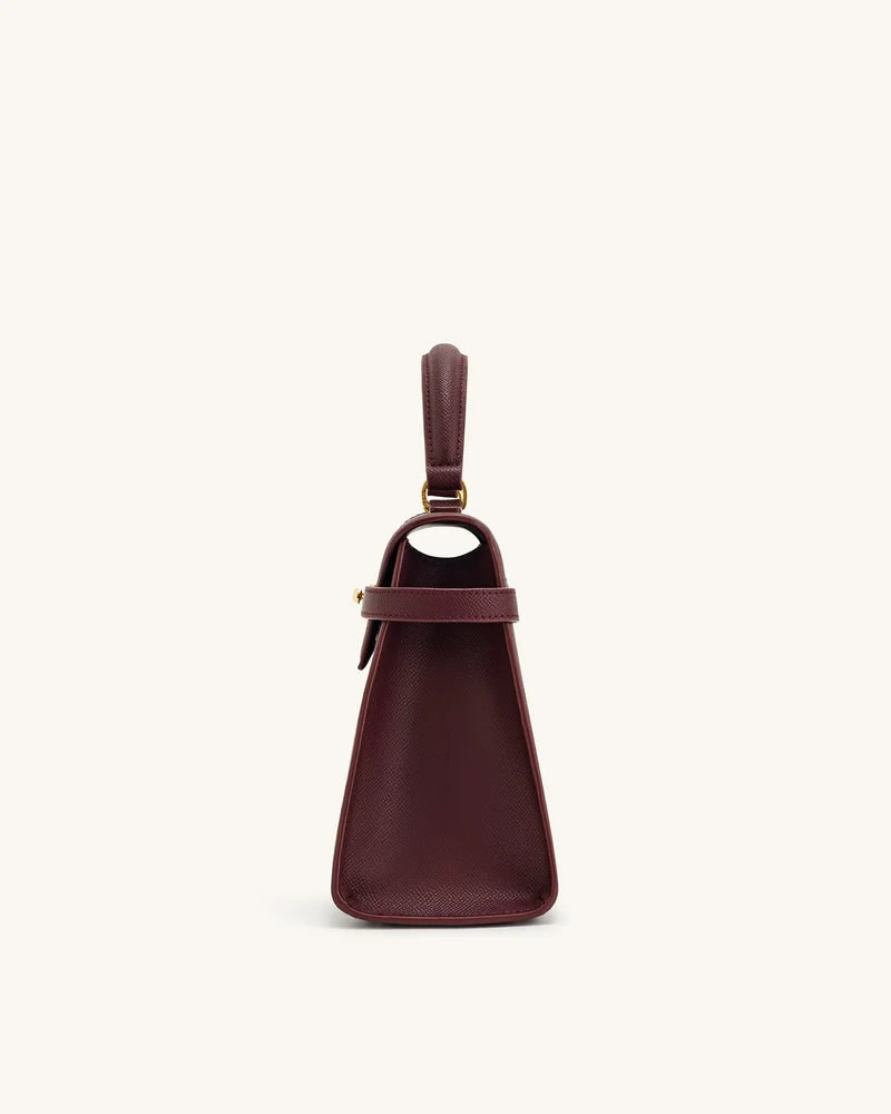 Elise Große Henkeltasche - Bordeauxrot