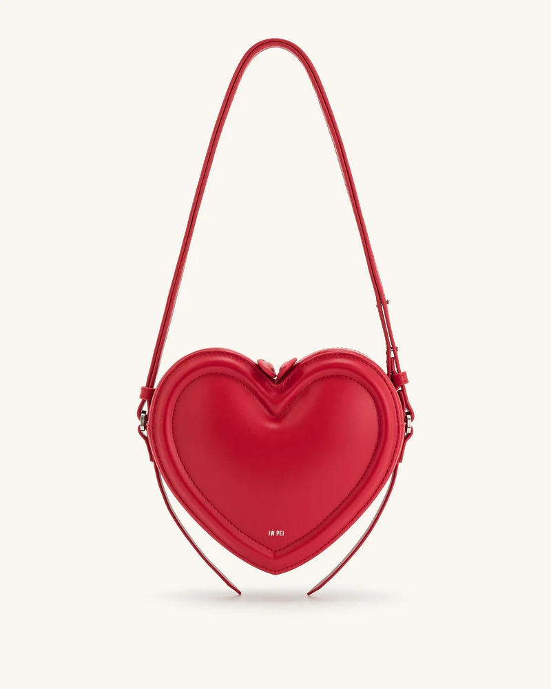 Arlene Herzförmige Tasche - Magenta