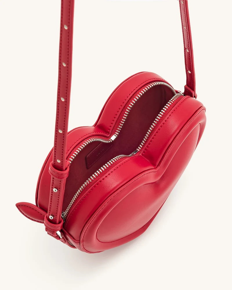 Arlene Herzförmige Tasche - Magenta