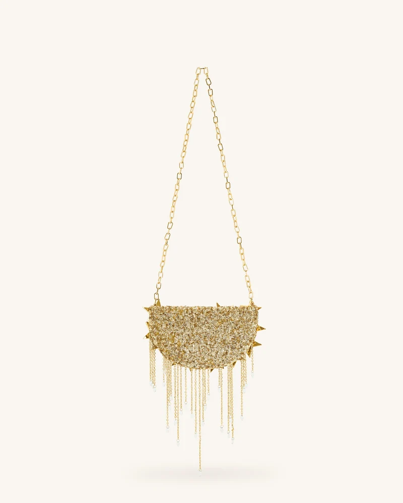 Anika Kettenhandtasche mit Stern-Verzierung - Gold