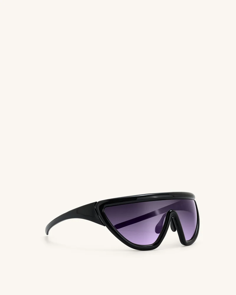 Angelica D Rahmen Sonnenbrille - Schwarz
