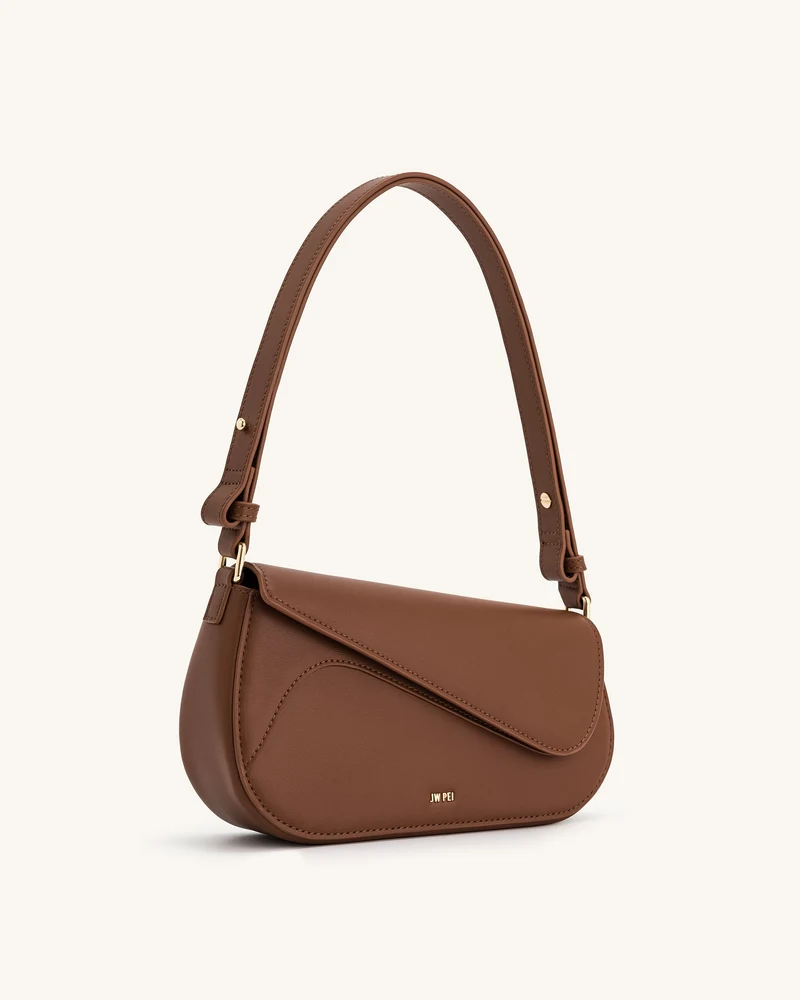 Addisyn Schultertasche - Braun