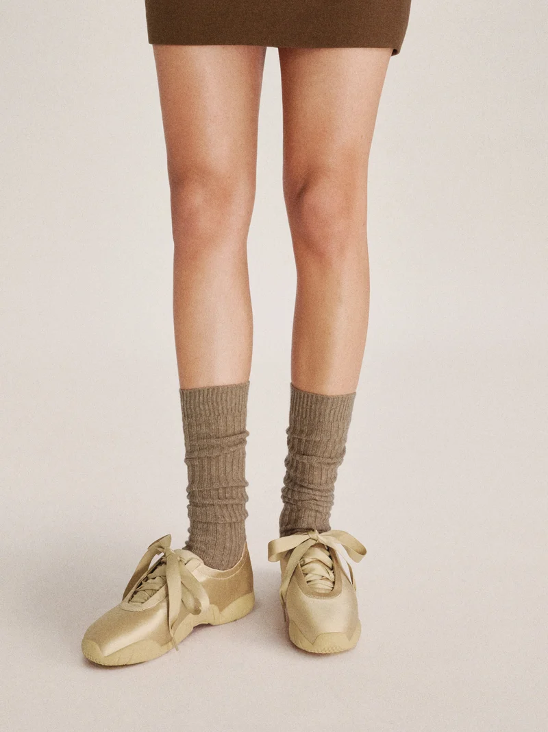 Flavia Ballerina Sneakers - Braun