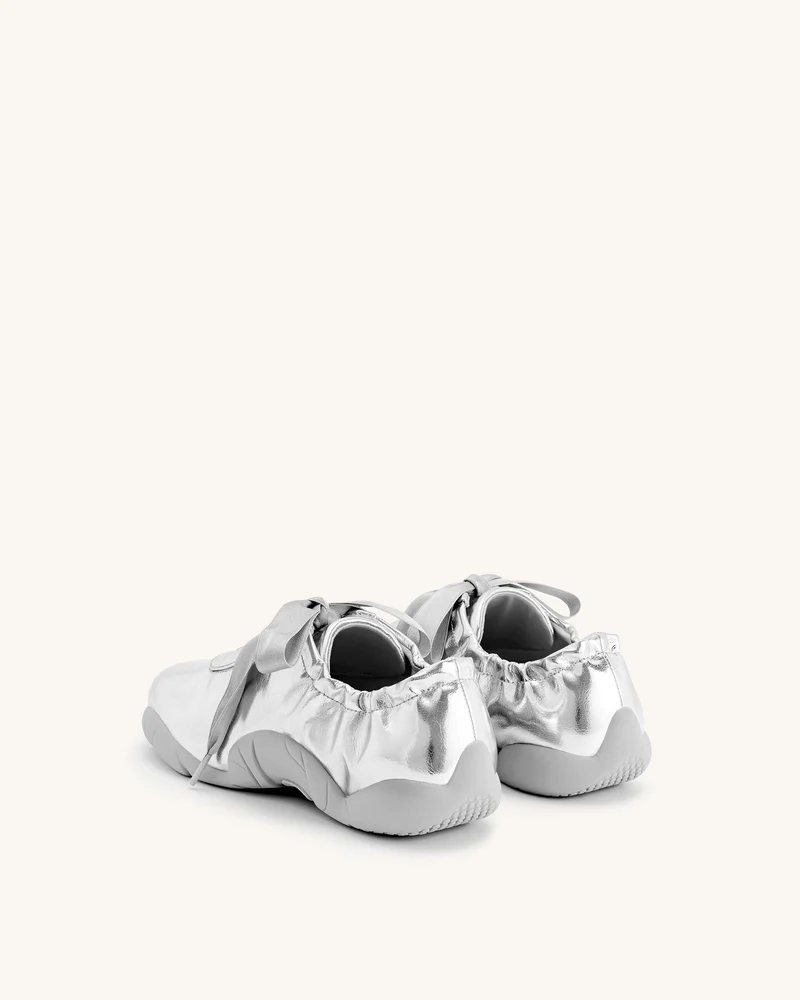 Flavia Ballerina Sneakers - Silber
