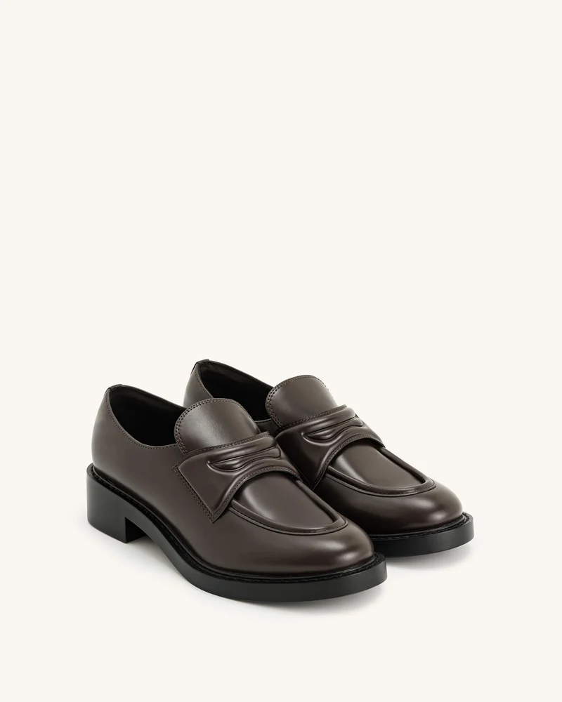 Micah Chunky Loafer - Braun