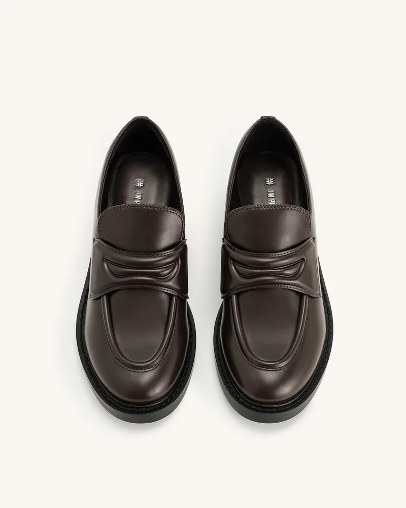 Micah Chunky Loafer - Braun