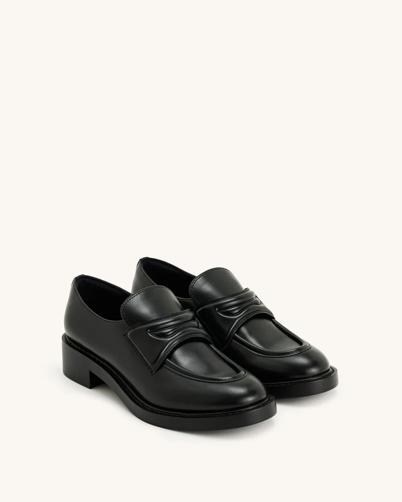 Micah Chunky Loafer - Schwarz