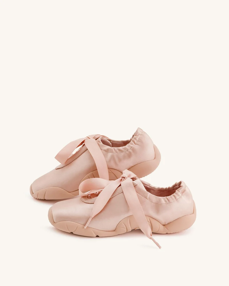 Flavia Ballerina-Sneakers - Rosa