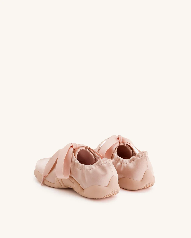 Flavia Ballerina-Sneakers - Rosa