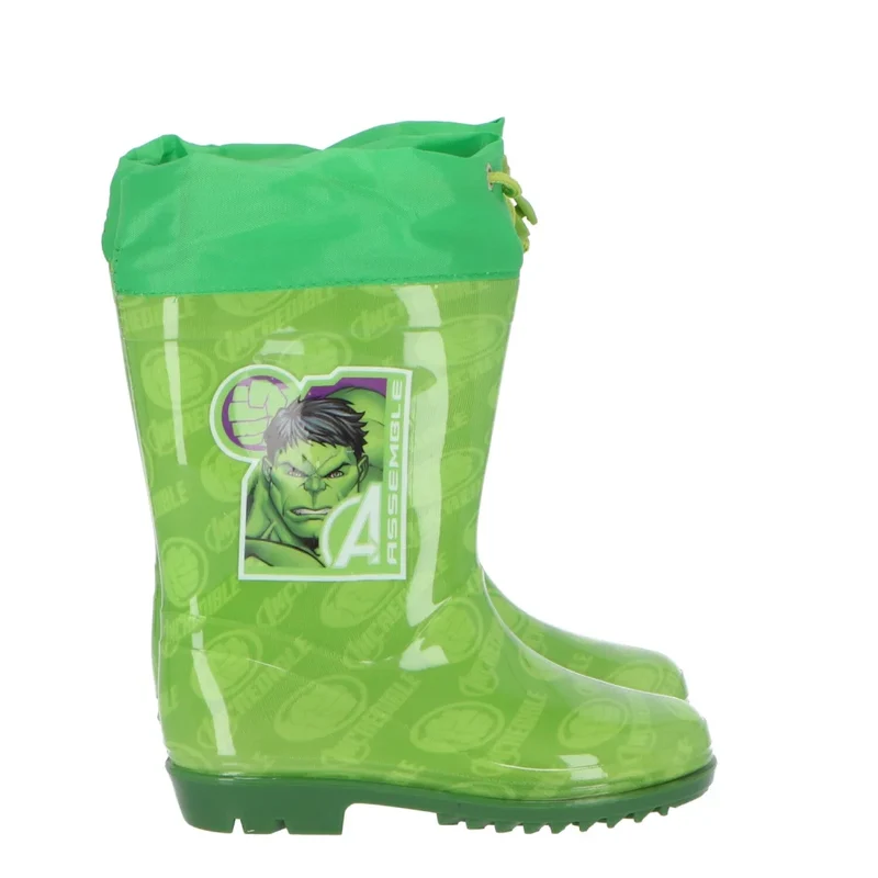 Marvel Avengers HULK Kinder Jugend Stiefel Gummistiefel Regenstiefel