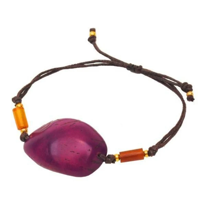 MoreThanHip Armband aus Tagua "Ovalo"
