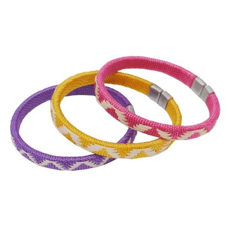MoreThanHip Set aus 3 Cana Flecha-Armbändern
