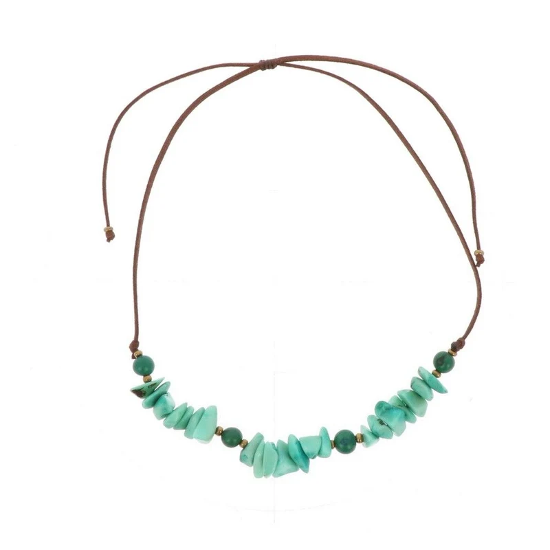 MoreThanHip Verstellbare Halskette aus Tagua und Acai "Alicia"