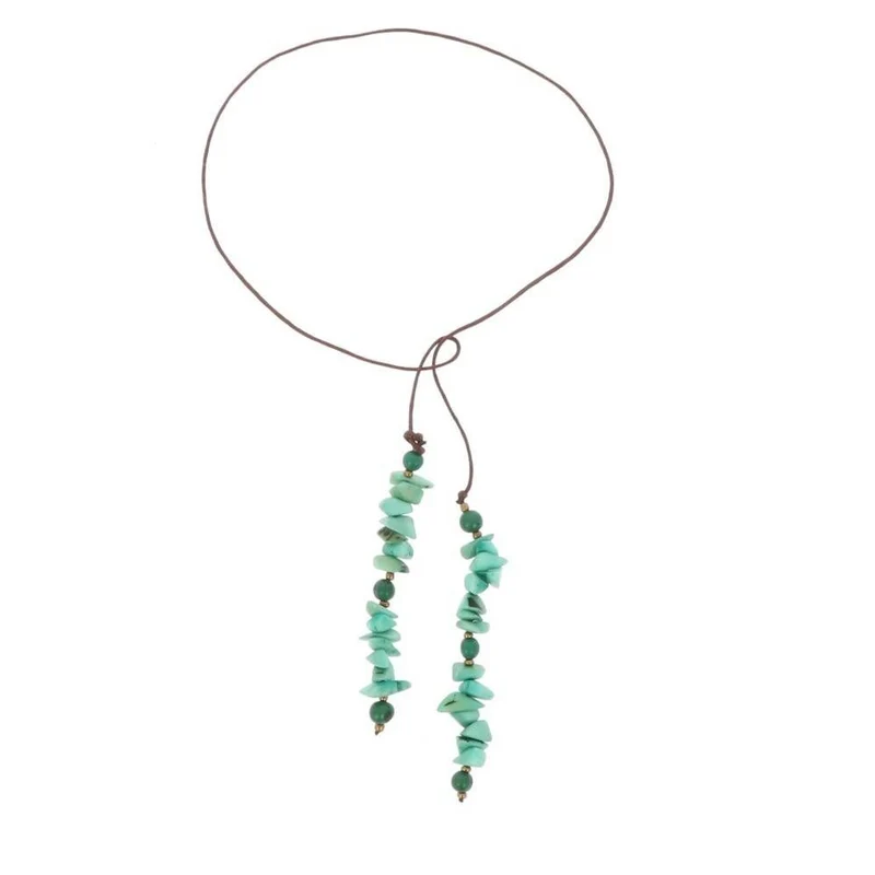 MoreThanHip Umhängekette aus Tagua und Acai "Natalia"