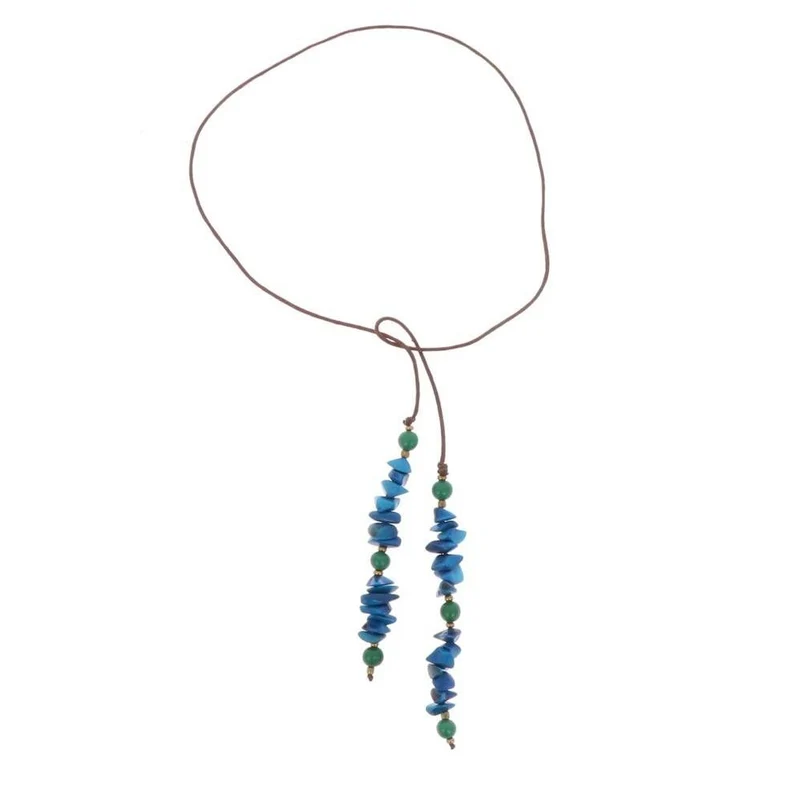 MoreThanHip Umhängekette aus Tagua und Acai "Natalia"