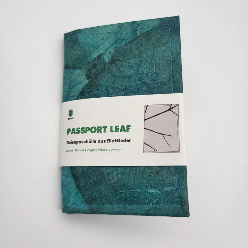 BELEAF Vegane Reisepasshülle "PASSPORT LEAF"