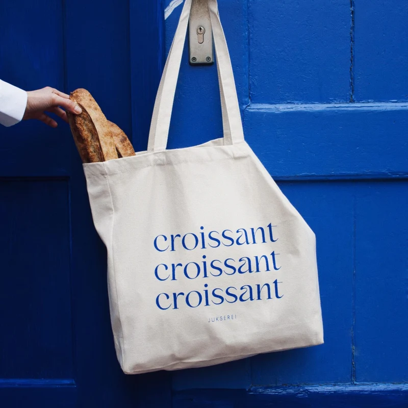 Jukserei Tragetasche "CROISSANT" - Dritte Wahl