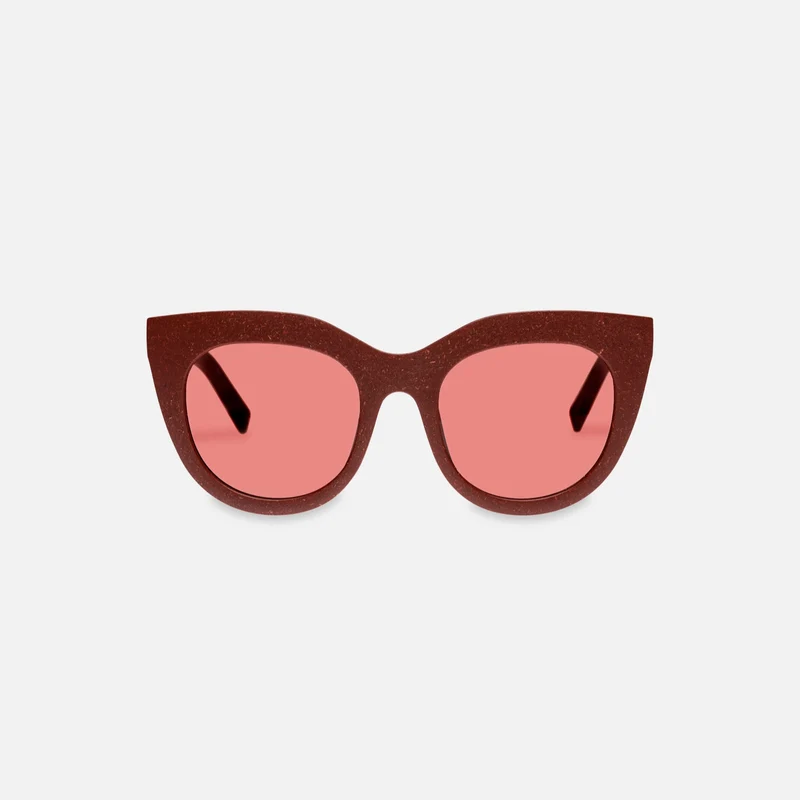 Le Specs Damen Cat-Eye Sonnenbrille "Le Sustain Air Grass"