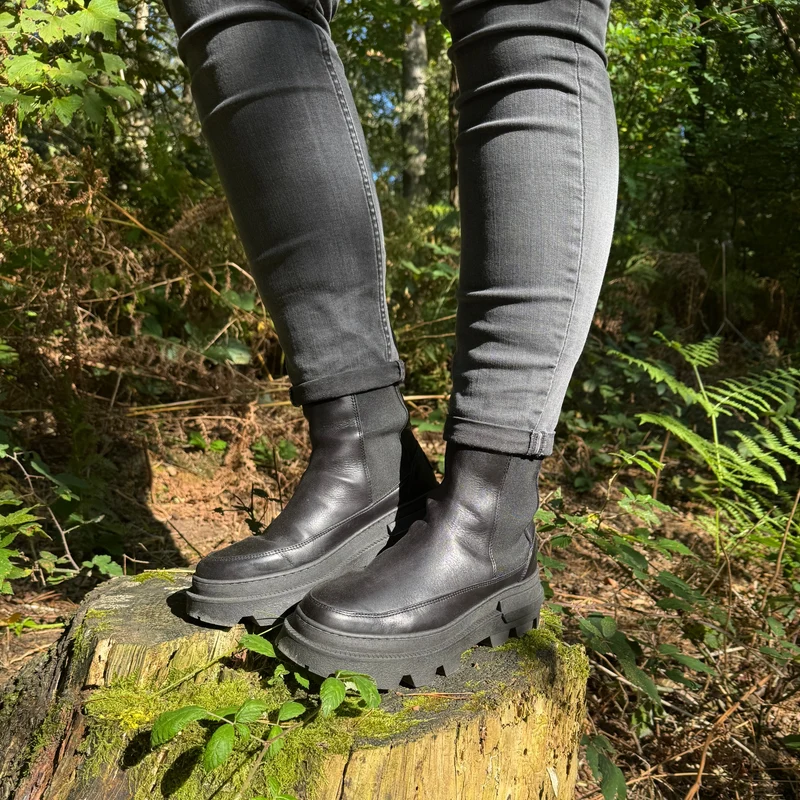 Espadrij l´originale "Chelsea Mid Boot Leather"
