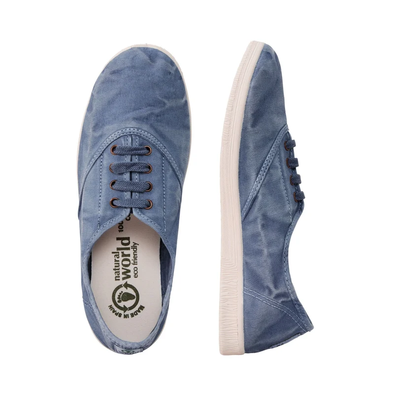 Natural World Washed Vegan Damen Sneaker "Old Arum"
