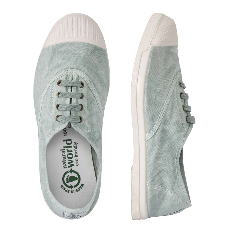 Natural World Vegan Washed Damen Sneaker "Old Lavanda"