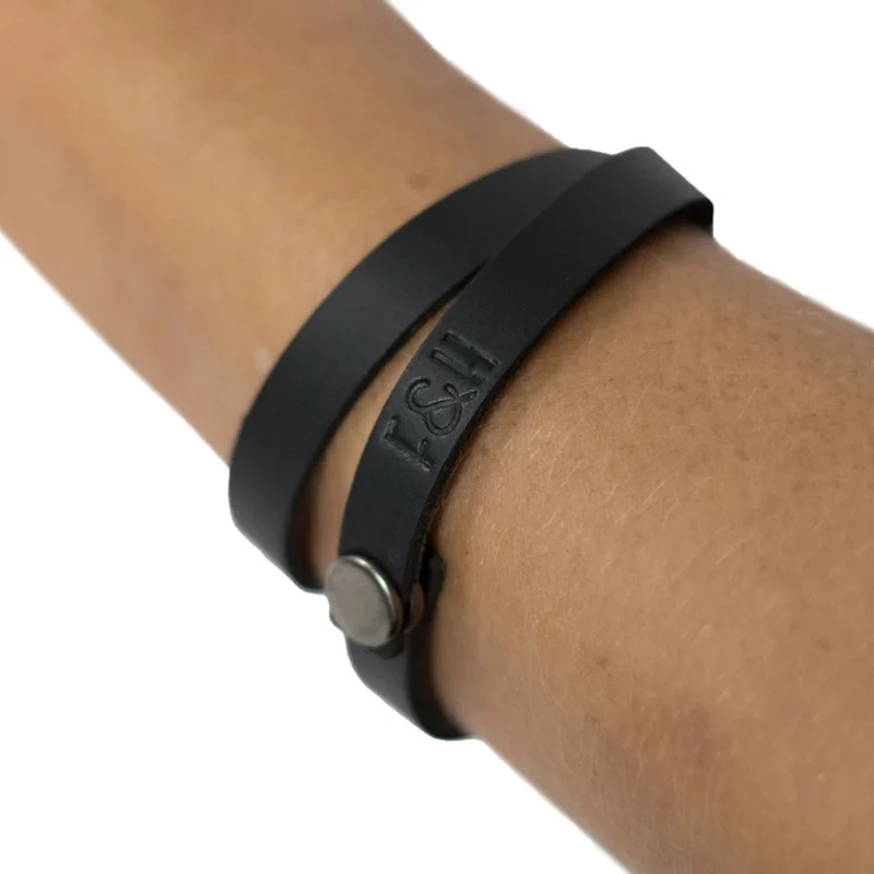 Fitz & Huxley Unisex Lederarmband "ROTARY"